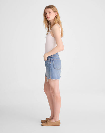 Madewell The Perfect Vintage Mid-Length Jean Short Midvale Wash