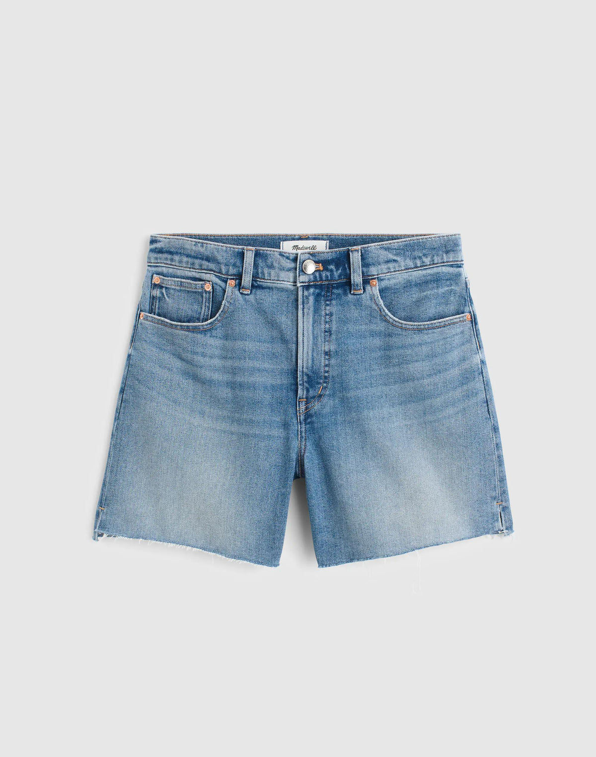 Madewell The Perfect Vintage Mid-Length Jean Short Midvale Wash