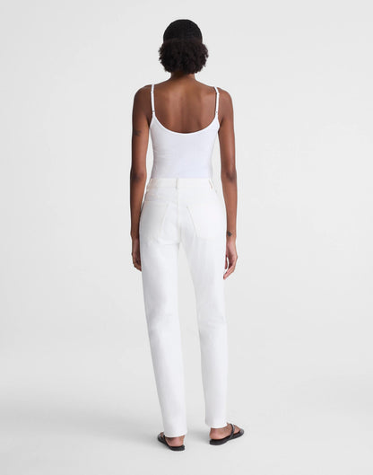 Madewell The Longline Straight Jean Tile White
