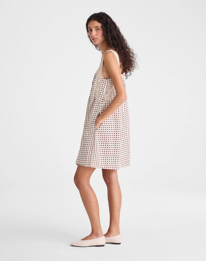 Madewell The Sophie Mini Dress Vintage Ivory