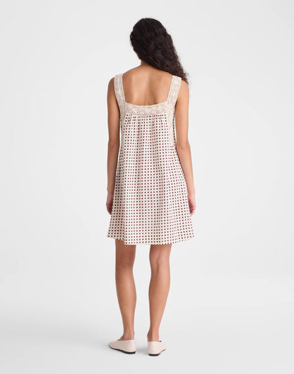Madewell The Sophie Mini Dress Vintage Ivory