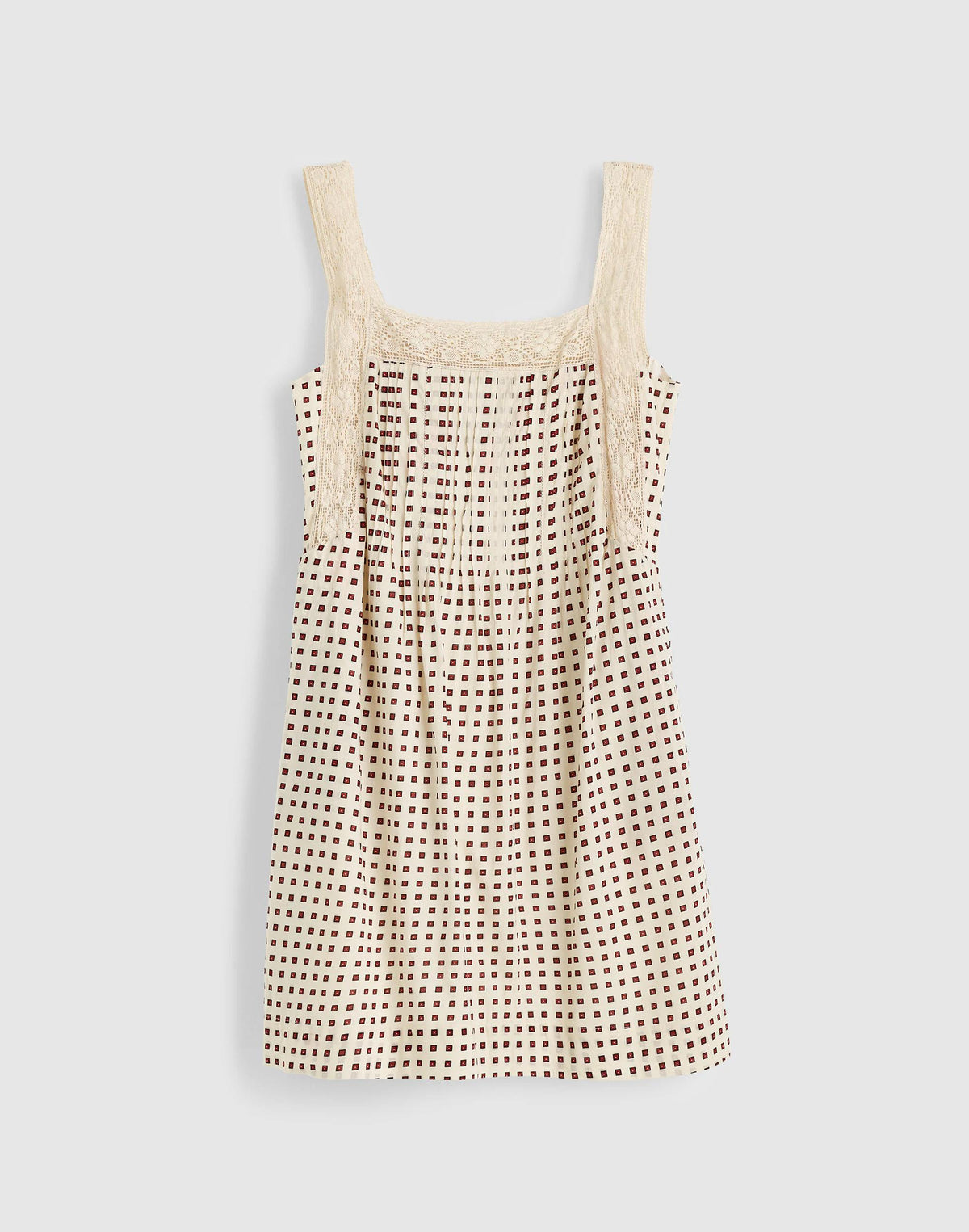 Madewell The Sophie Mini Dress Vintage Ivory
