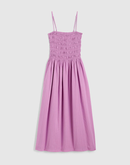 Madewell The Peyton Midi Dress Warm Wisteria