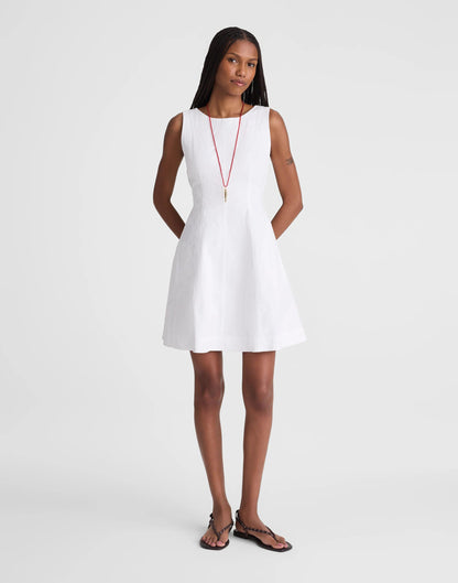 Madewell The Rylee Mini Dress White