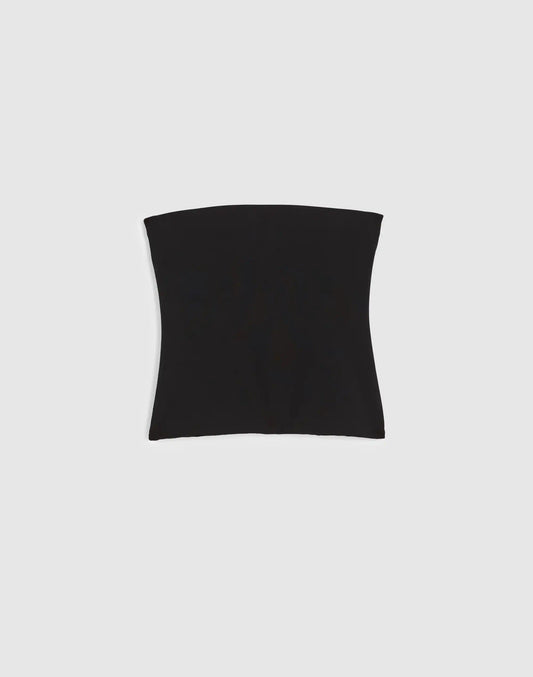 Madewell Knit Tube Top Jet Black