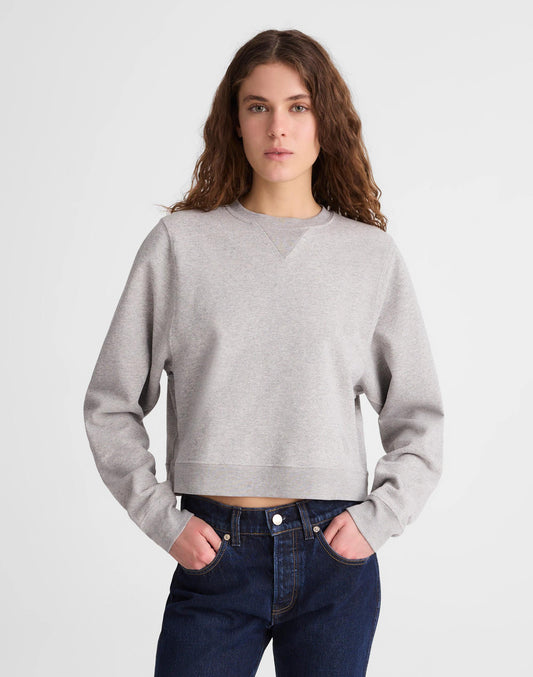 Madewell Madewell x Benjamin Talley Smith The Armory Classic Sweatshirt Hthr Grey