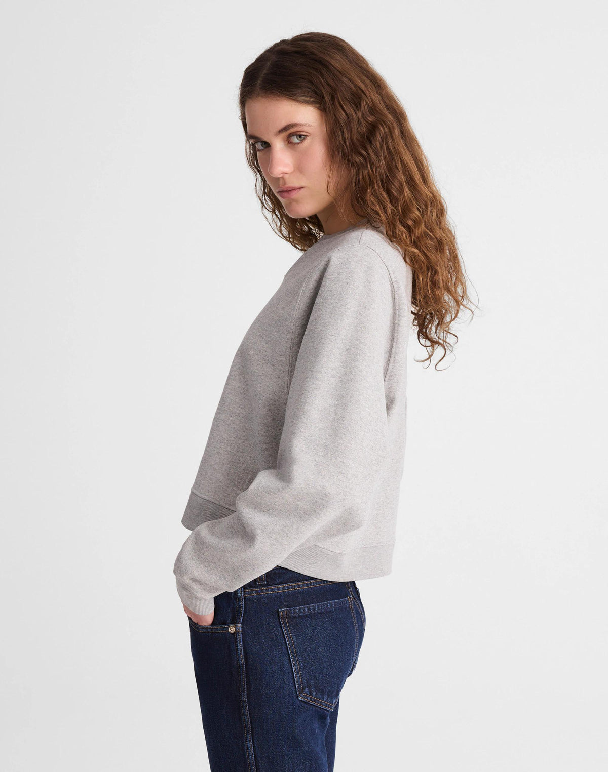 Madewell Madewell x Benjamin Talley Smith The Armory Classic Sweatshirt Hthr Grey