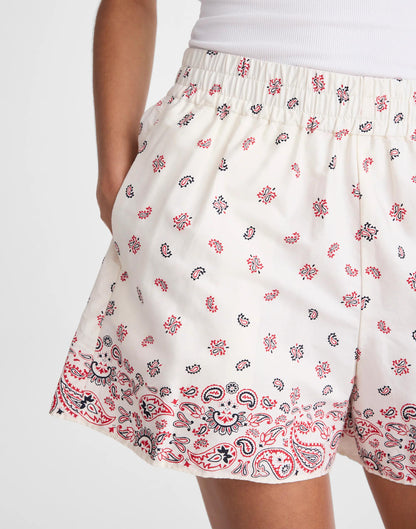 Madewell Pull-On Shorts Vintage Ivory