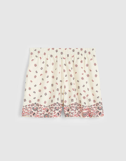 Madewell Pull-On Shorts Vintage Ivory