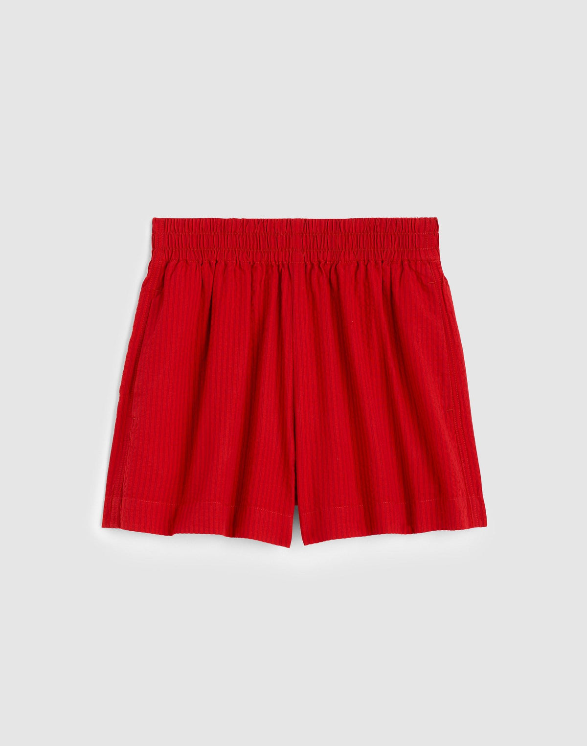 Madewell Pull-On Shorts Red Currant