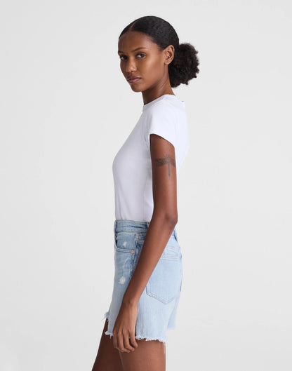Madewell The Perfect Vintage Mid-Length Jean Short Foster Wash