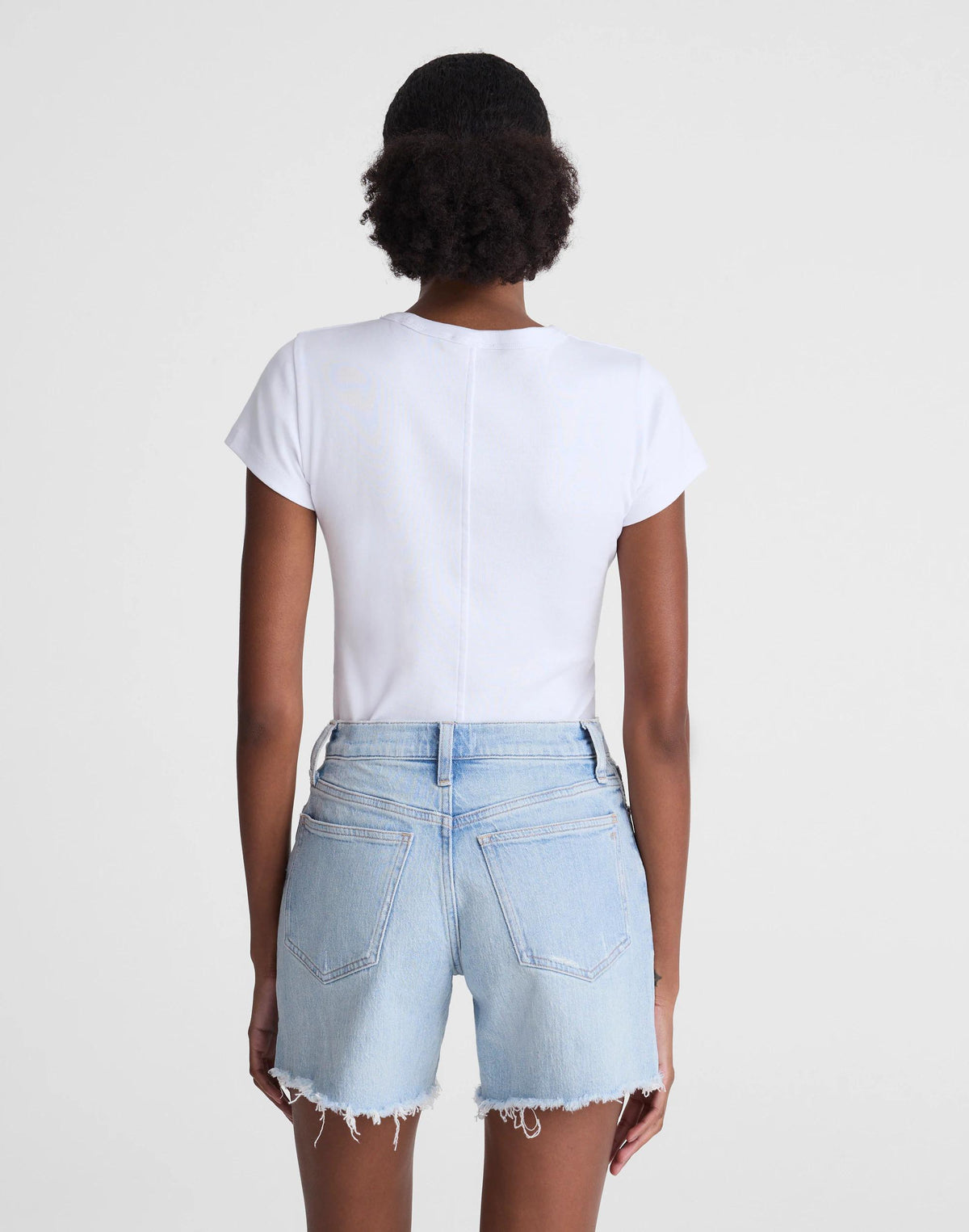 Madewell The Perfect Vintage Mid-Length Jean Short Foster Wash