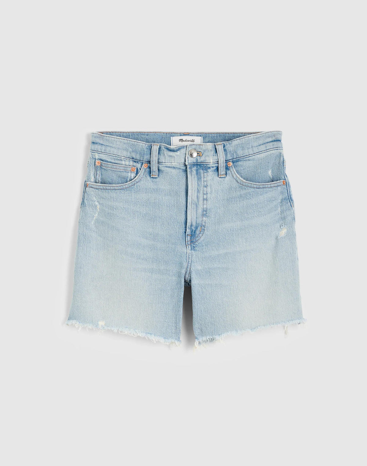 Madewell The Perfect Vintage Mid-Length Jean Short Foster Wash