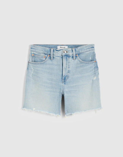 Madewell The Perfect Vintage Mid-Length Jean Short Foster Wash