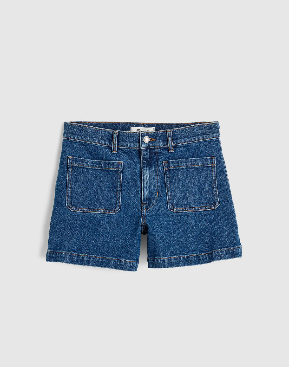 Madewell The Emmy Denim Short Marina Blue
