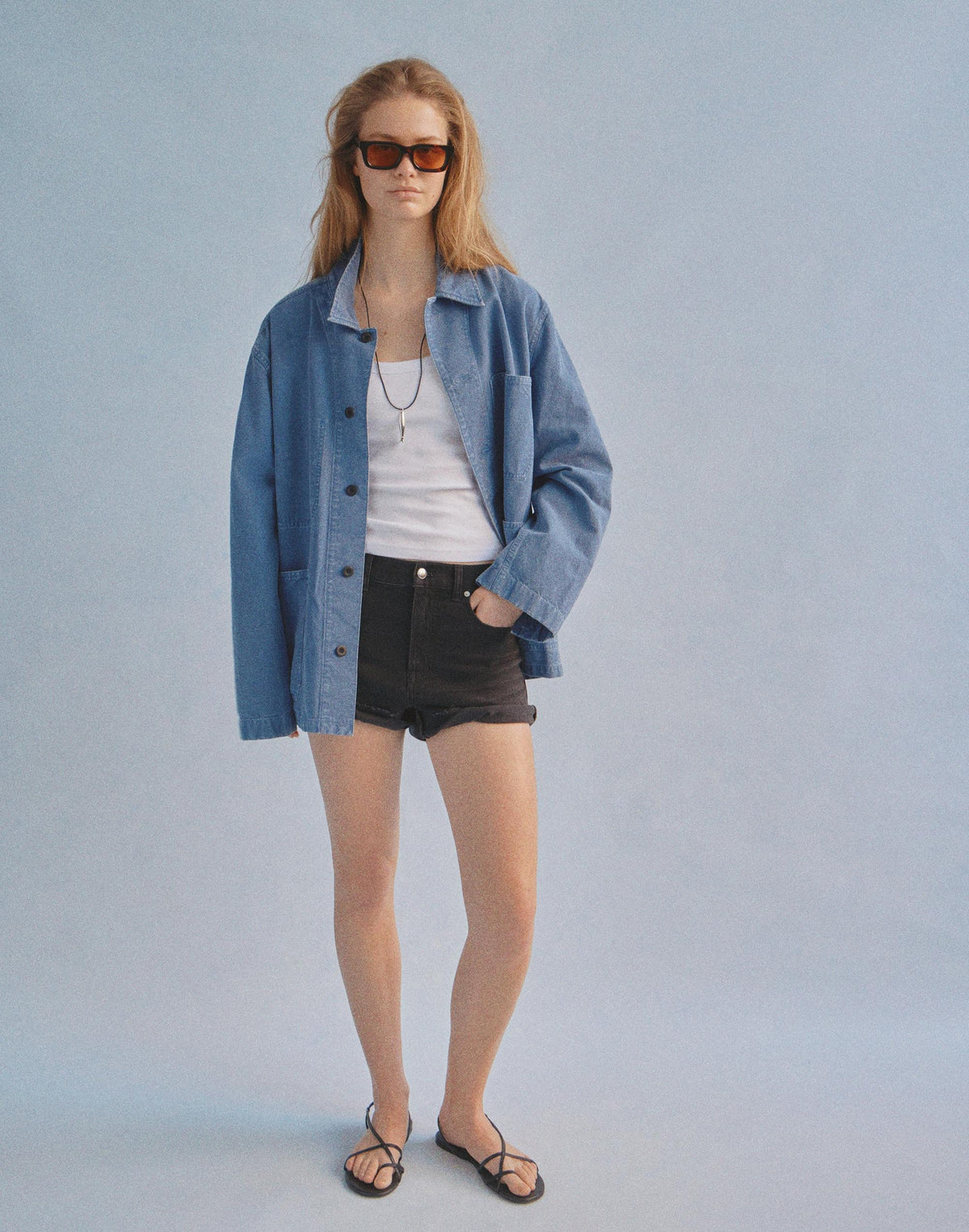 Madewell The Perfect Vintage Mid-Length Jean Short Catalani Wash