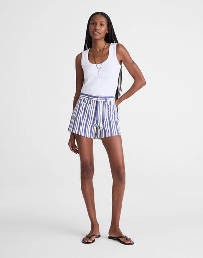 Madewell The Emmy Short Waterfall Stripe