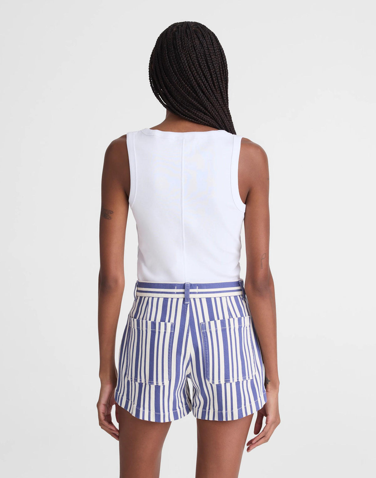 Madewell The Emmy Short Waterfall Stripe