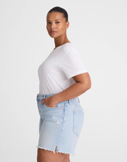 Madewell The Plus Perfect Vintage Mid-Length Short Foster Wash