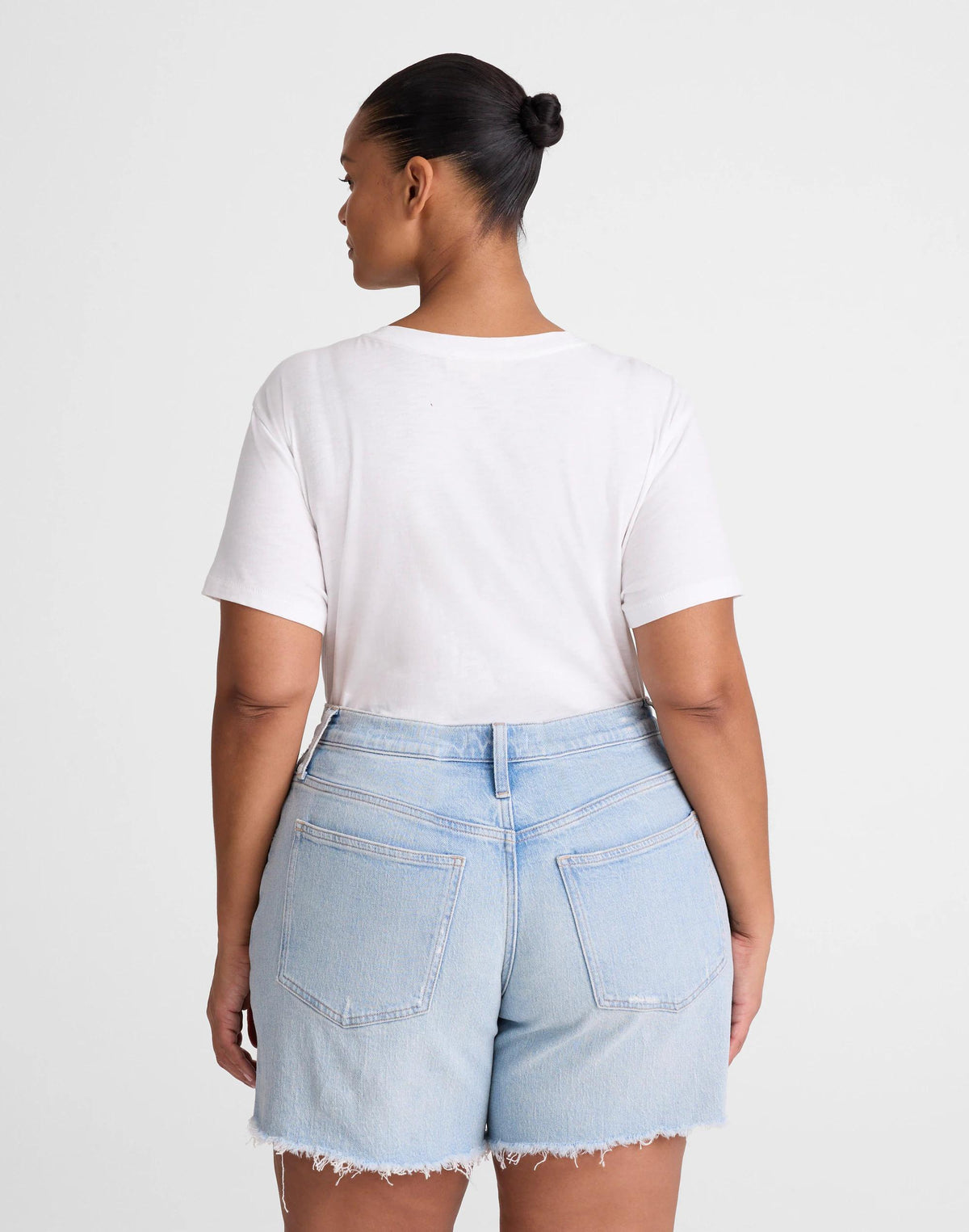 Madewell The Plus Perfect Vintage Mid-Length Short Foster Wash