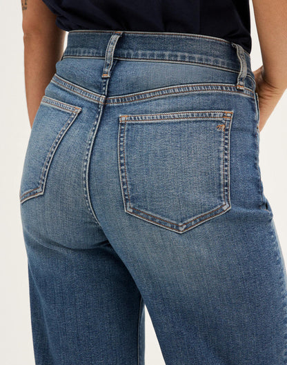 Madewell The Curvy Wide-Leg Jean Sunnyside Wash