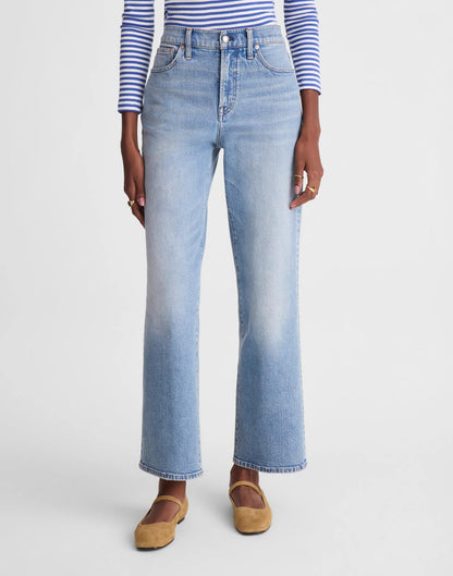 Madewell The Petite Perfect Vintage Wide-Leg Crop Jean Raebrook Wash