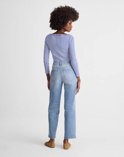 Madewell The Petite Perfect Vintage Wide-Leg Crop Jean Raebrook Wash