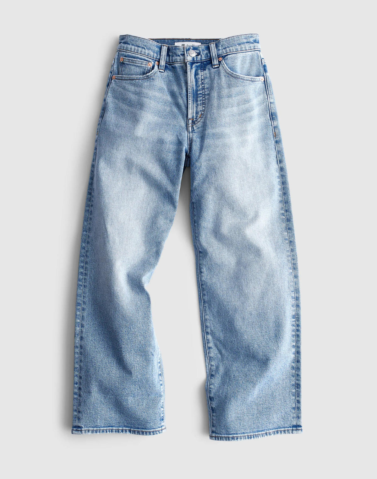 Madewell The Petite Perfect Vintage Wide-Leg Crop Jean Raebrook Wash