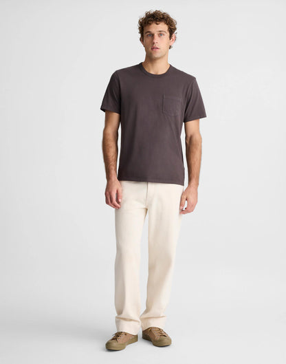 Madewell Allday Pocket Tee Black Coal