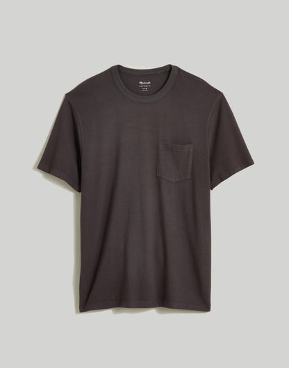 Madewell Allday Pocket Tee Black Coal