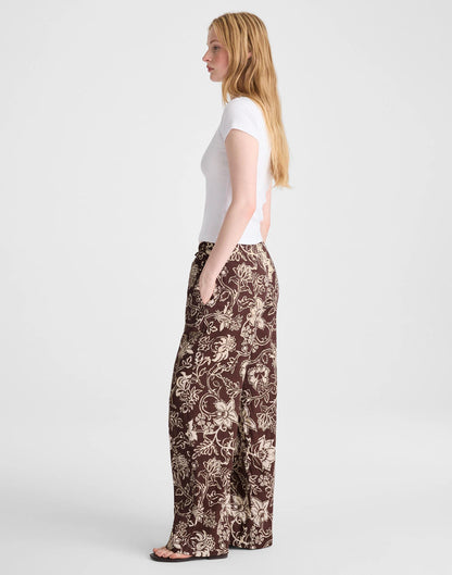 Madewell Pull-On Pants Dark Brown