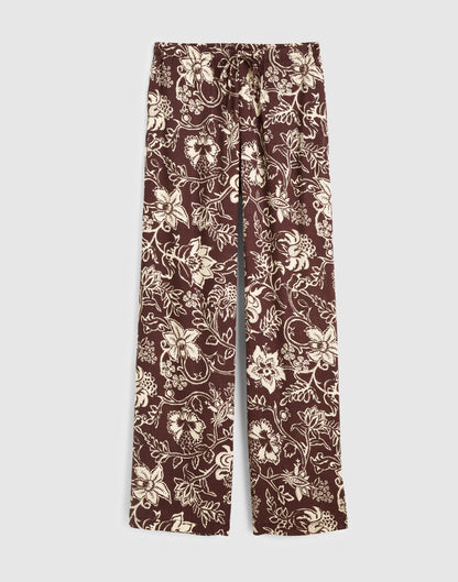 Madewell Pull-On Pants Dark Brown