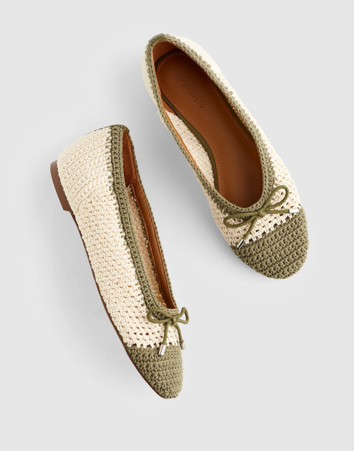 Madewell The Hester Flat Safari Khaki Multi