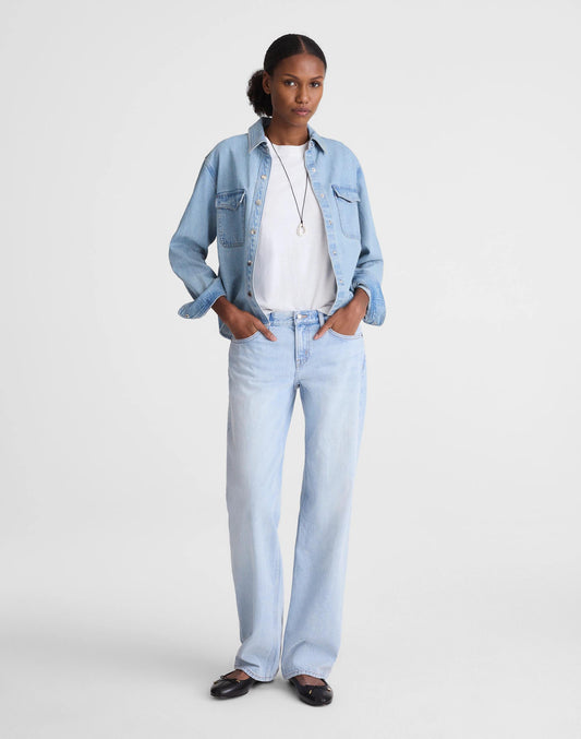 Madewell The Low-Rise Loose Jean Foster Wash