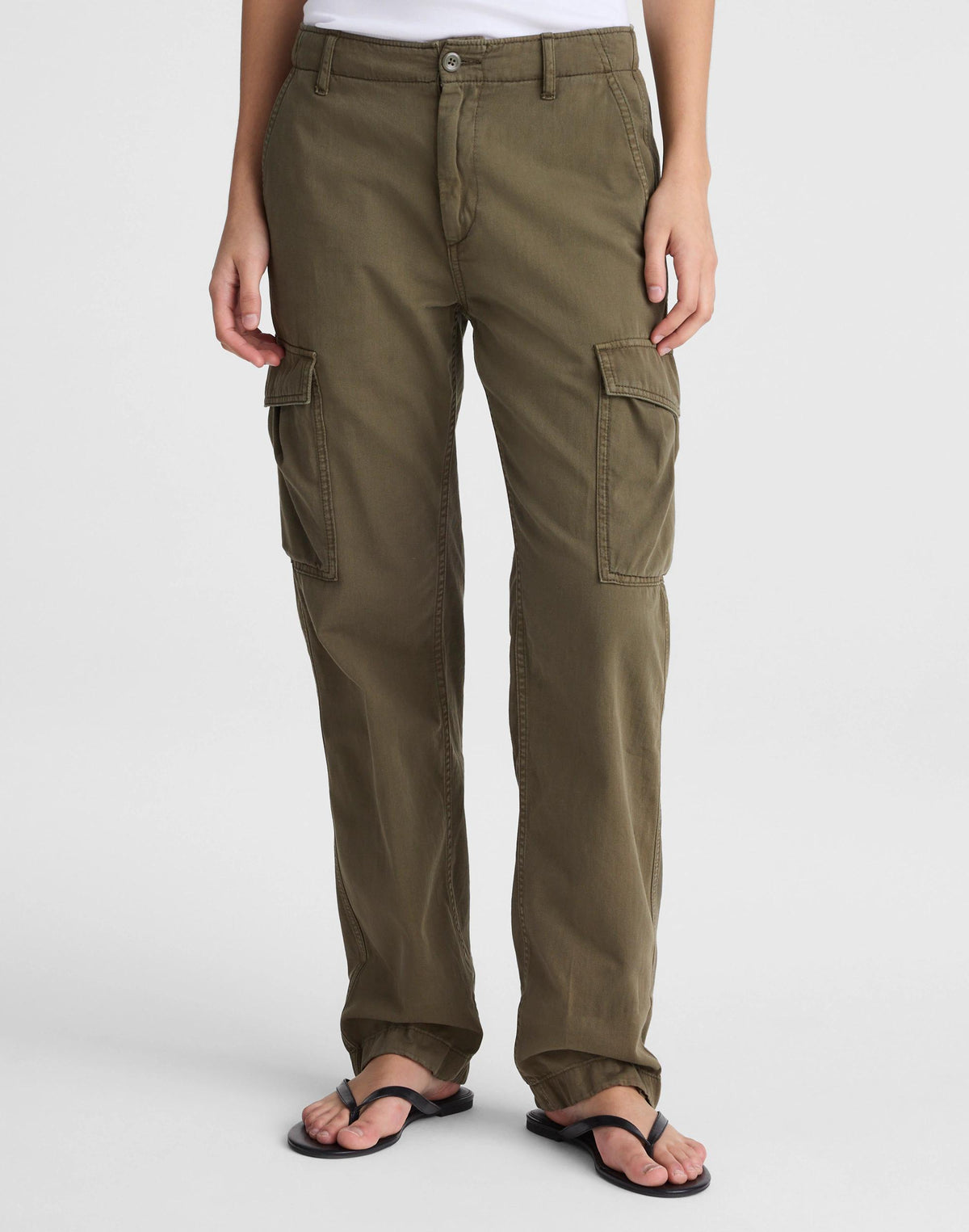 Madewell Relaxed Cargo Pants Faded Ivy