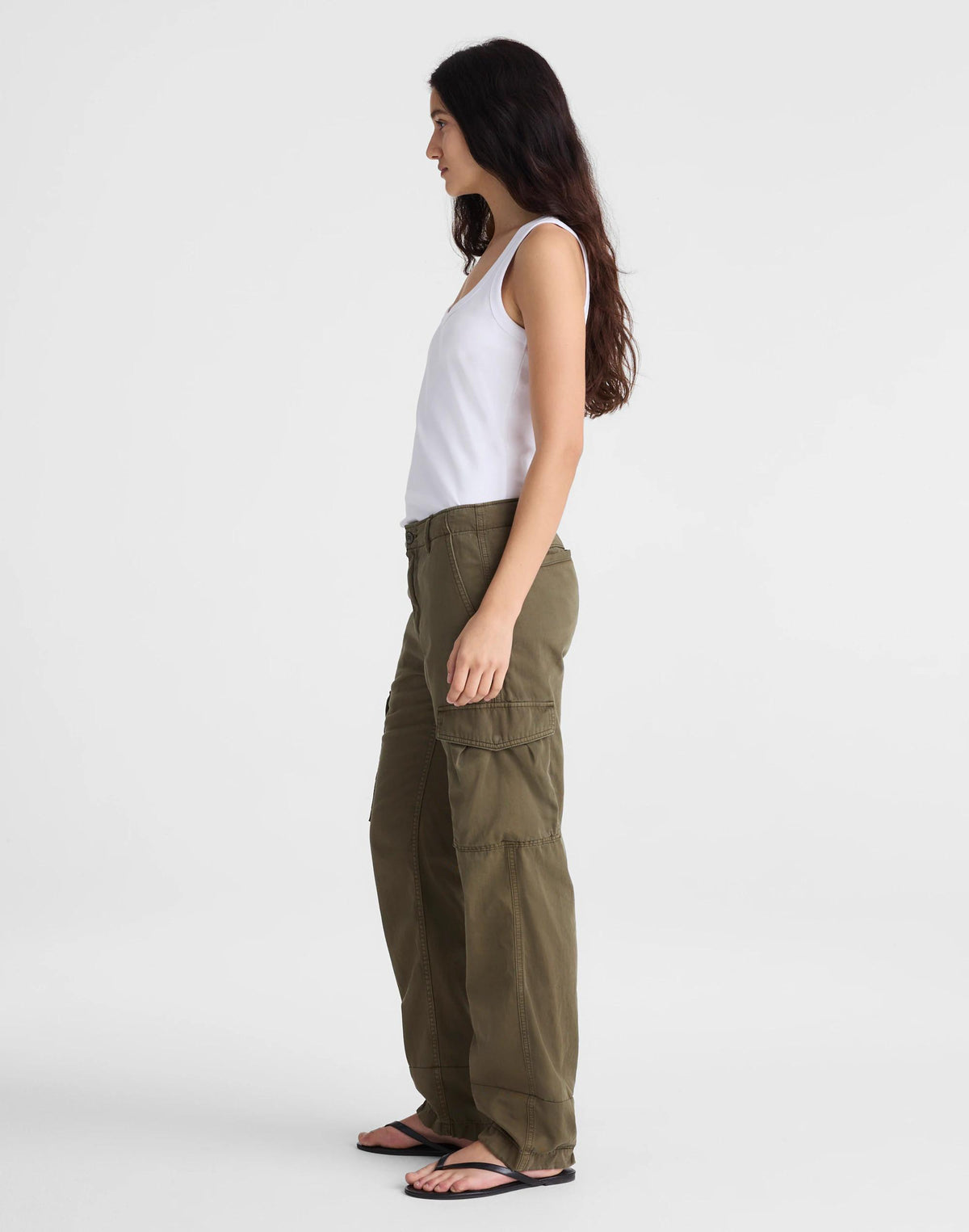 Madewell Relaxed Cargo Pants Faded Ivy