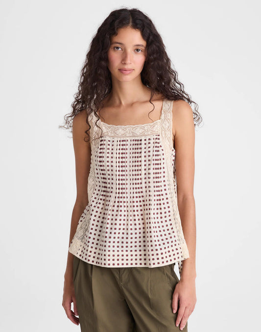 Madewell The Sophie Top Vintage Ivory
