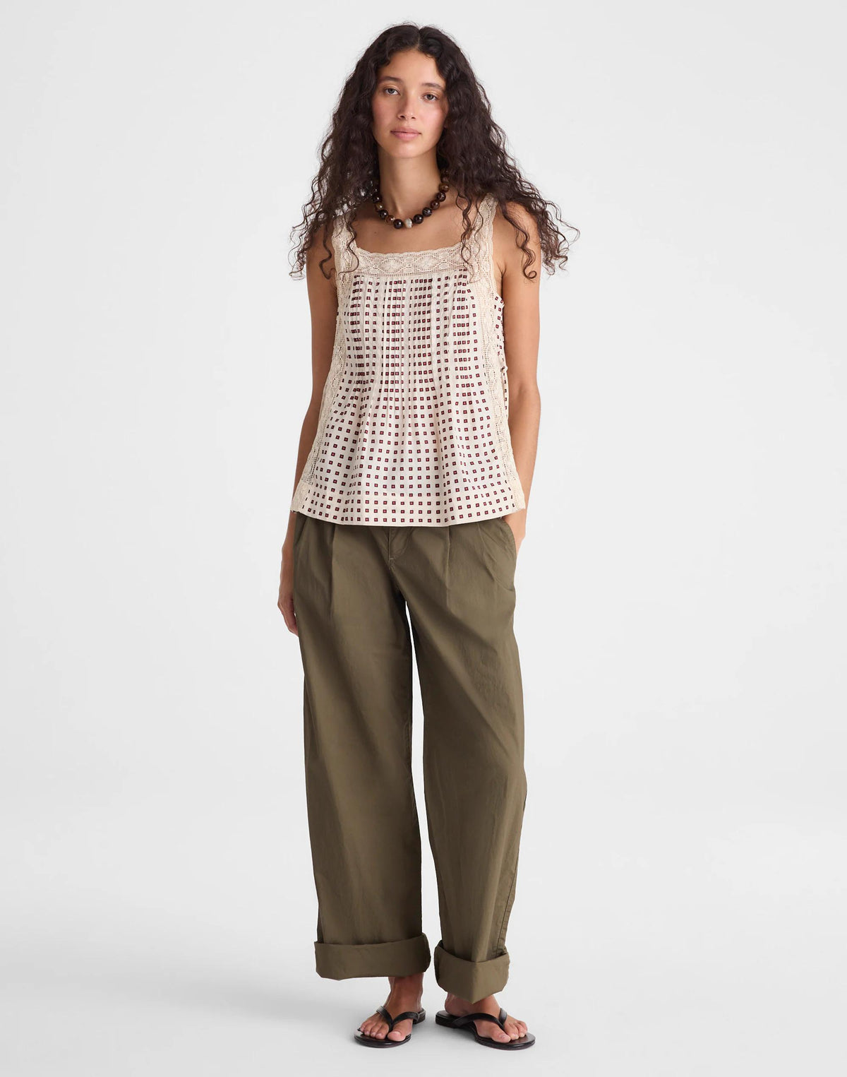 Madewell The Sophie Top Vintage Ivory
