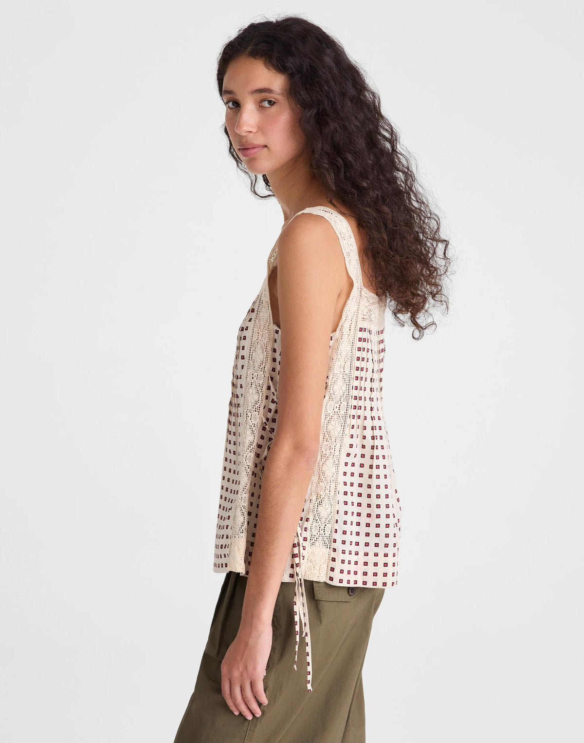 Madewell The Sophie Top Vintage Ivory