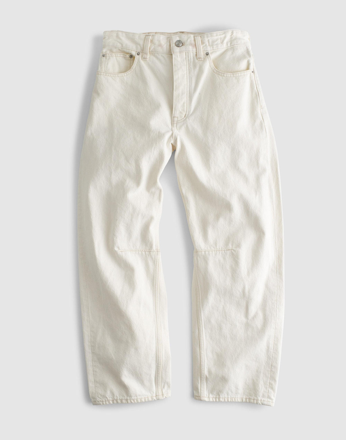 Madewell The Darted Barrel-Leg Jean Vintage Canvas