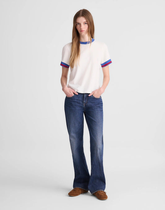 Madewell The Low-Rise Loose Jean Midnight Waters Wash