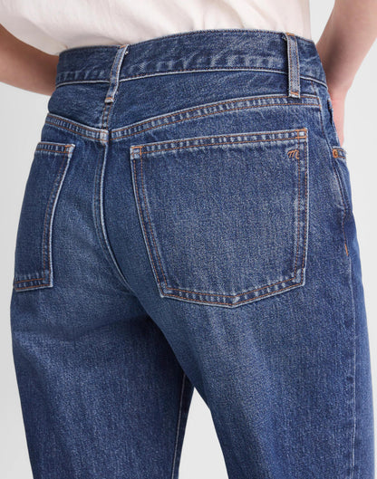 Madewell The Low-Rise Loose Jean Midnight Waters Wash