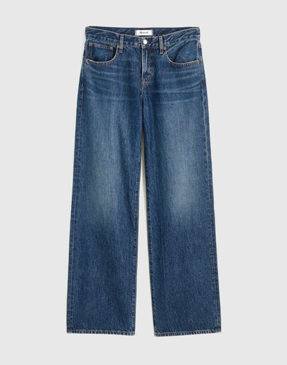 Madewell The Low-Rise Loose Jean Midnight Waters Wash
