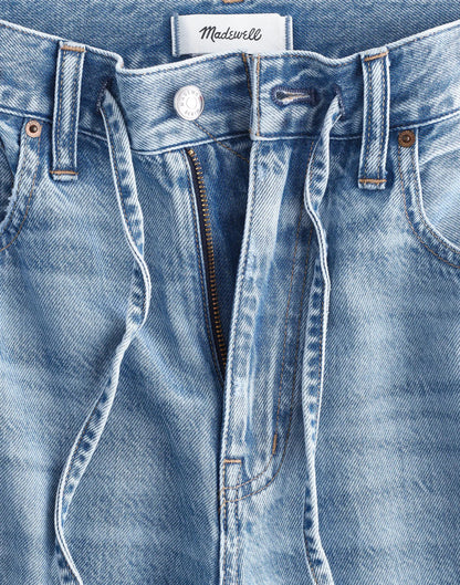 Madewell The Ultimate Wide-Leg Jean in Airy Denim Raebrook Wash