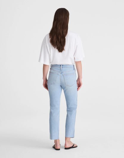 Madewell The Longline Straight Crop Jean Foster Wash