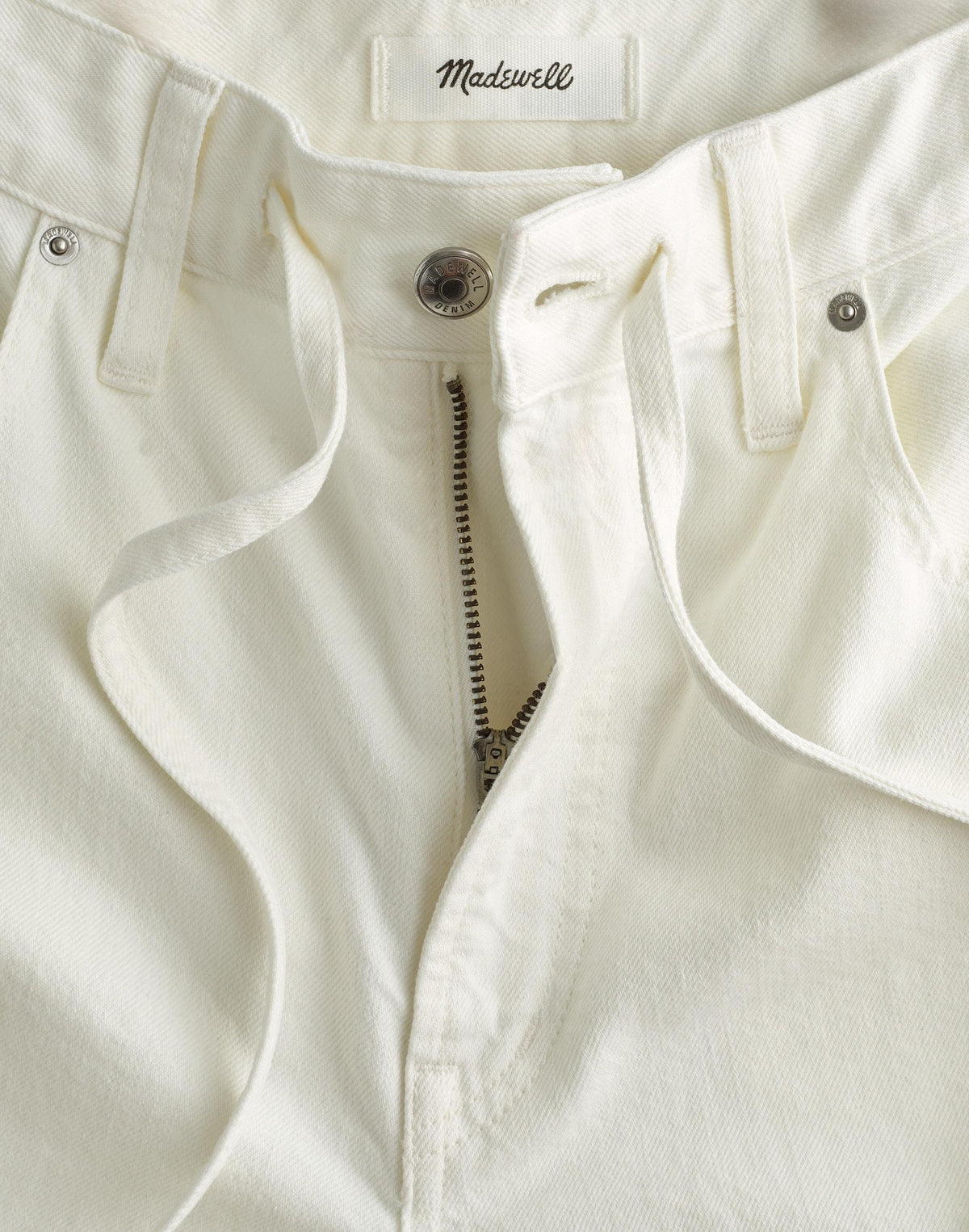 Madewell The Curvy Ultimate Wide-Leg Jean Tile White