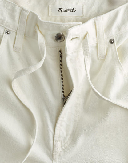 Madewell The Curvy Ultimate Wide-Leg Jean Tile White
