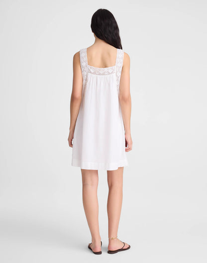 Madewell The Sophie Mini Dress White