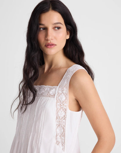 Madewell The Sophie Mini Dress White