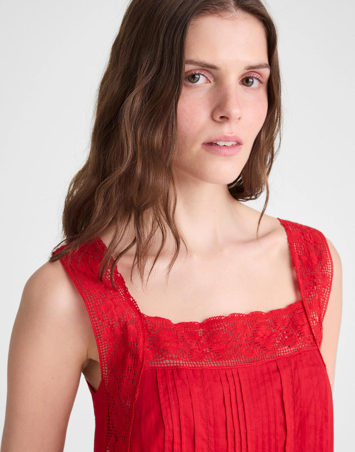 Madewell The Sophie Mini Dress Varsity Red